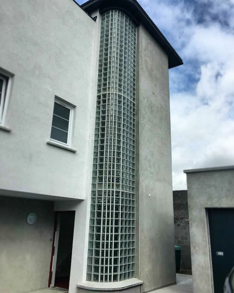 GlassBlockCo's tweet photo. Large domestic installation to a house in Naas. 👌

#glassblocks #glassblockco https://t.co/REZT18K0PW
