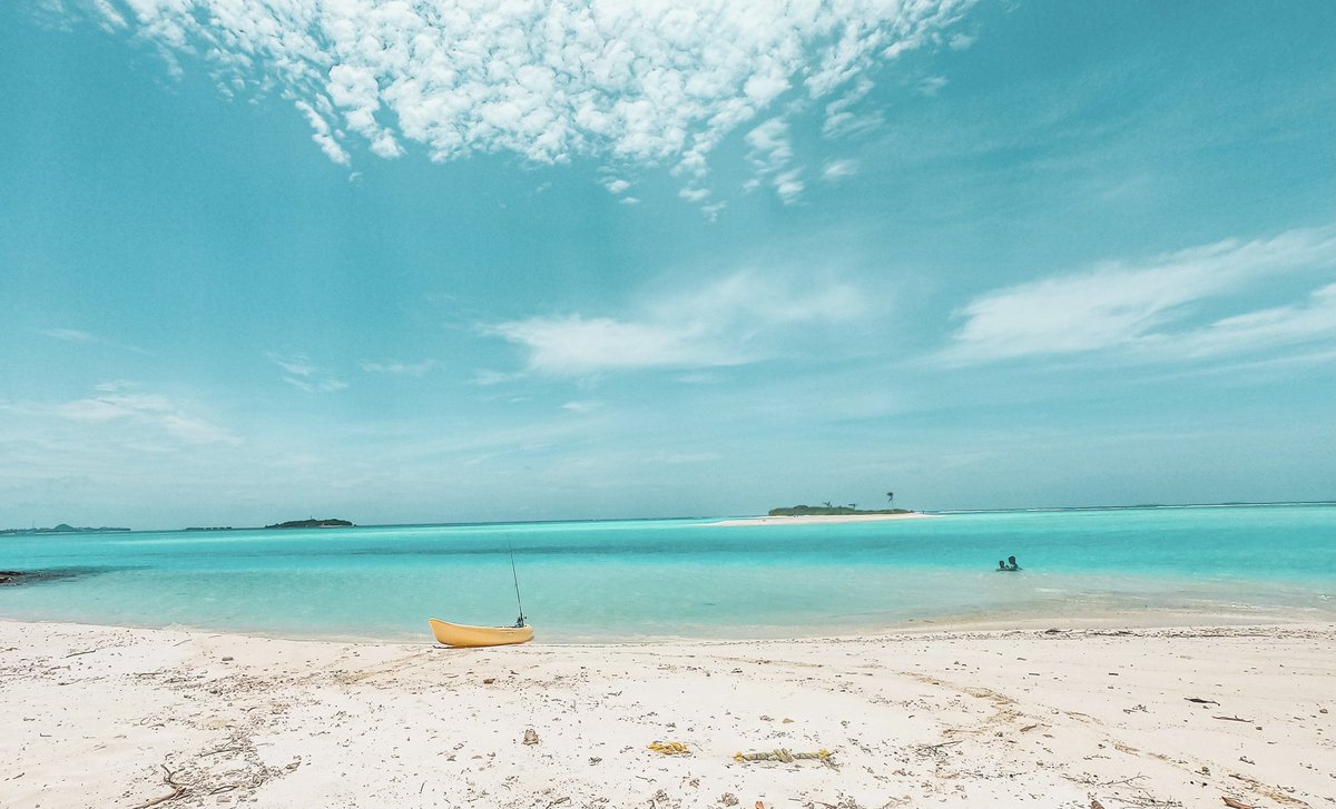 VeliBeachInn's tweet photo. AA.Mathiveri sits in a place with a lot of graphical advantages. 

The unique experience of sandbanks allows you to see a different view. The birds which flock to find food, the corals that lie near the sandbanks add to the exquisite experience.
#Maldives
https://t.co/AUyS6LSn5n https://t.co/yWFhAi1m7A