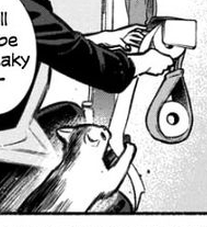 _leastweasel's tweet photo. cat from gokushufudou: the way of the house husband https://t.co/NEXRcY4v3p