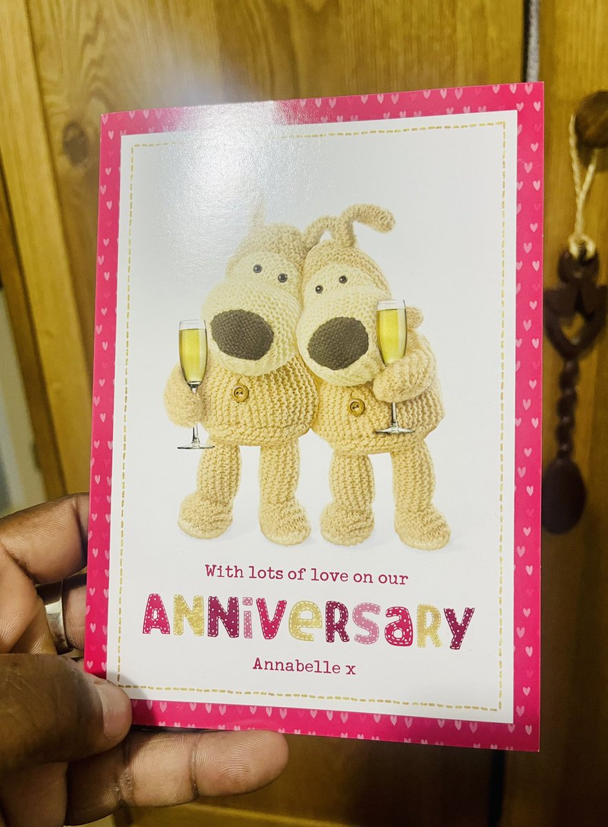 TopherBeee's tweet photo. Bought the hubby an Anniversary Card. Thought a i was slick for remembering and buying! Didn’t realise it was personalised to Annabelle! He’s not a Woman or an Annabelle! #relationshipfail #mondaythoughts https://t.co/4gwZXbAeGJ