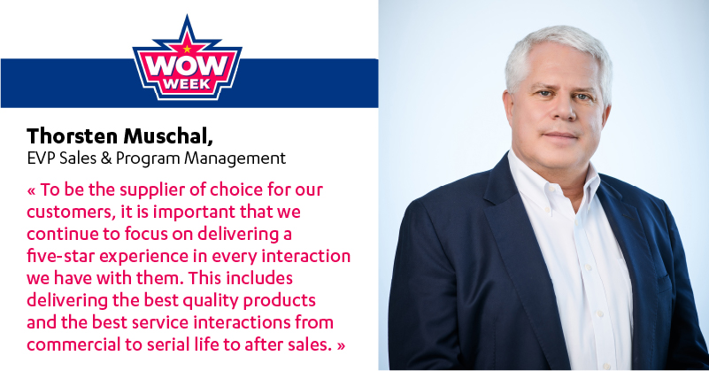 As #WorldQualityWeek comes to an end, Thorsten Muschal, our EVP of Sales &amp; Program Management, shares his vision of why it is crucial for @Faurecia to provide a 5-star #CustomerExperience👇