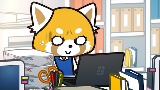 Anime's tweet photo. Here we go again...

[Aggretsuko] https://t.co/13M7rj0pTM