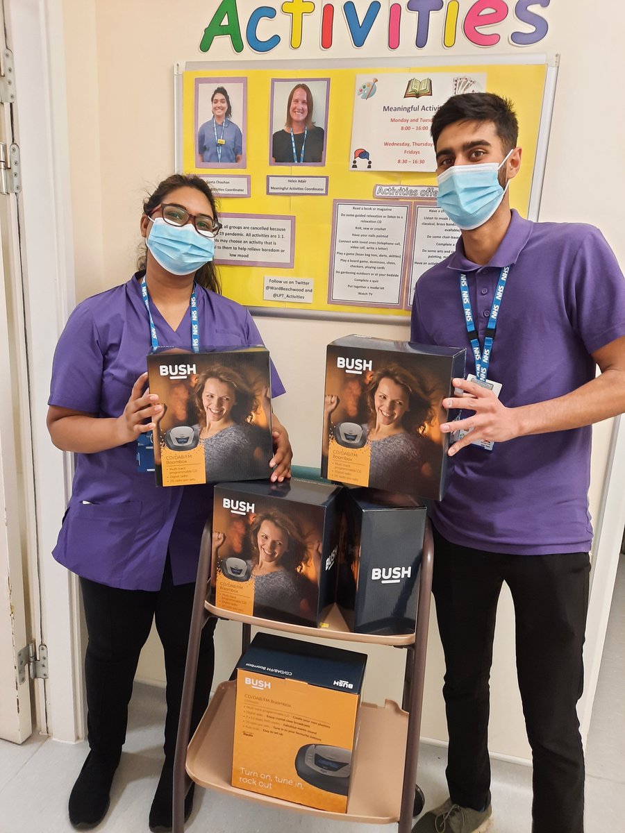 Geeta Chauhan (@geetachauhan16) on Twitter photo Thank you to <a href="/Raising_Health_/">Raising Health</a> for our CD players for @WardBeechwood and <a href="/ClarendonWard/">Clarendon Ward</a> π <a href="/patsy_huband/">Patsy Huband</a> <a href="/Umar21desai/">Umar Desai</a> <a href="/AlyC2019/">Alyc</a> <a href="/TrishQuenby/">Trish Quenby π</a> <a href="/LPT_Activities/">LPT Meaningful Activities</a> <a href="/CHSInpatientLPT/">CHS Inpatient Wards</a> Thank you to <a href="/Raising_Health_/">Raising Health</a> for our CD players for @WardBeechwood and <a href="/ClarendonWard/">Clarendon Ward</a> π <a href="/patsy_huband/">Patsy Huband</a> <a href="/Umar21desai/">Umar Desai</a> <a href="/AlyC2019/">Alyc</a> <a href="/TrishQuenby/">Trish Quenby π</a> <a href="/LPT_Activities/">LPT Meaningful Activities</a> <a href="/CHSInpatientLPT/">CHS Inpatient Wards</a>