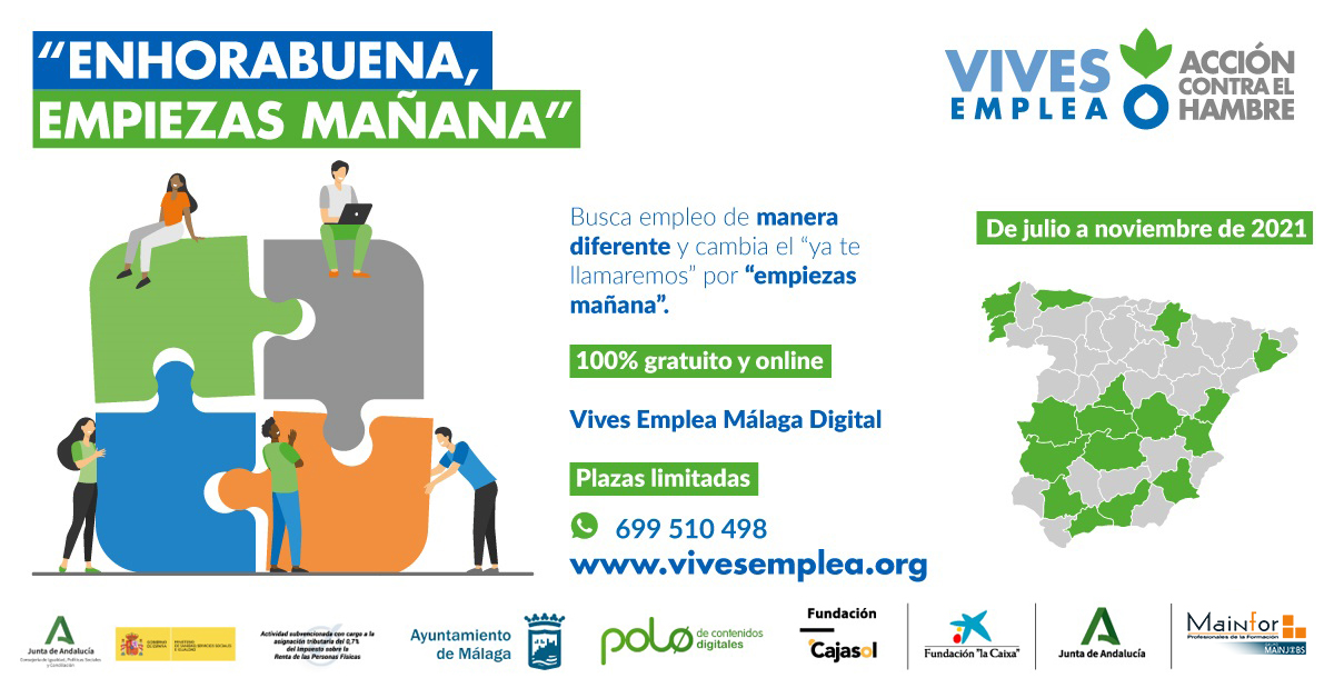 Mainfor's tweet photo. 📢 @Acontraelhambre y @Mainfor te invitan a los talleres #gratuitos #online de este mes de noviembre, para mejorar tus competencias digitales y que tengas mayores oportunidades de #empleo:

+ Info: https://t.co/1JDIbGHdl9

#Málaga #curso #talleres #empleo #comunicación #Digital https://t.co/wcBcWPwKH2