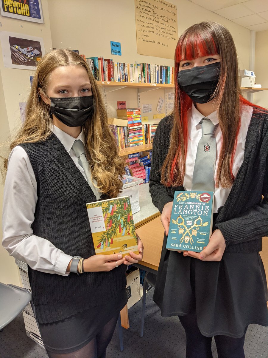 HermAcadEnglish's tweet photo. Congratulations to last year's English prize winners, who received books as rewards this week. They chose their prizes from the @PenguinUKBooks Lit in Colour collection we recently won. Well done! https://t.co/2SN34UYkAh