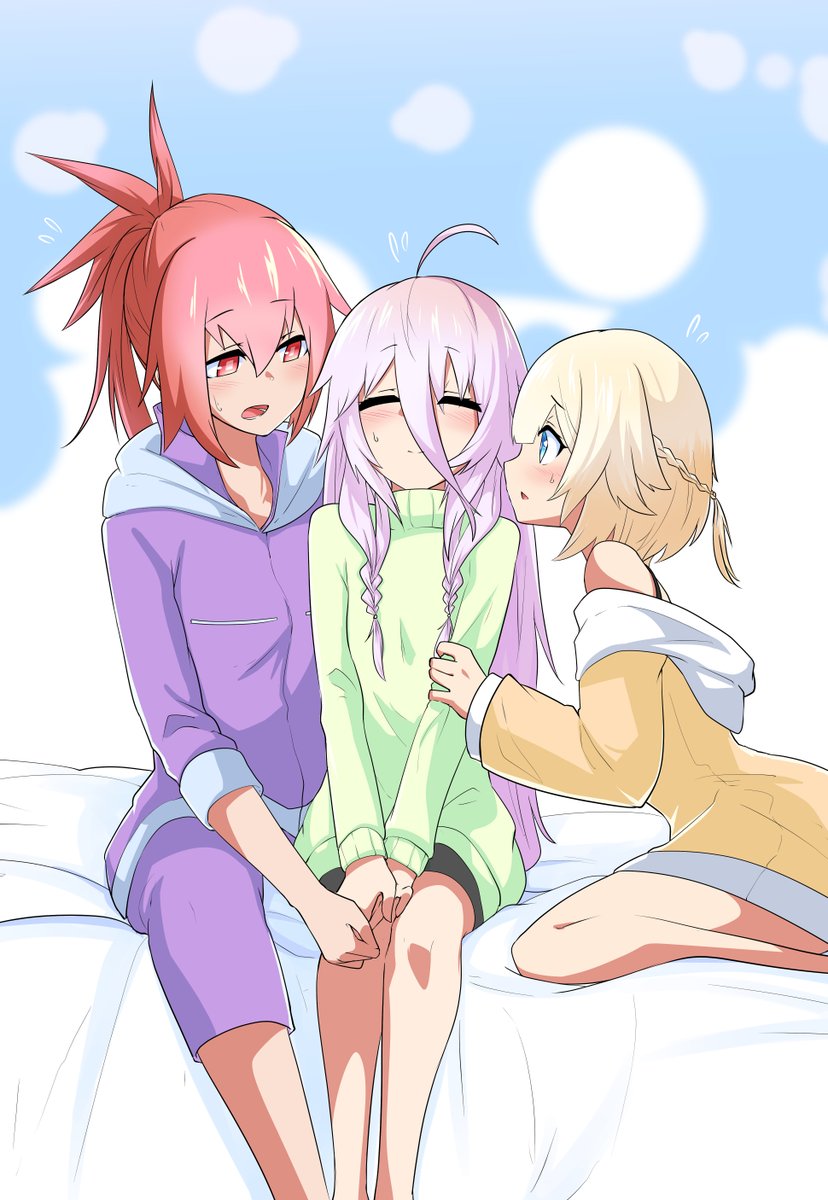 「一緒に誤解を解くオネさんとカルさん 」|たちのイラスト