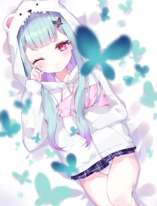 #潤羽るしあ新衣装  
#絵クロマンサー 
新衣装可愛すぎる 