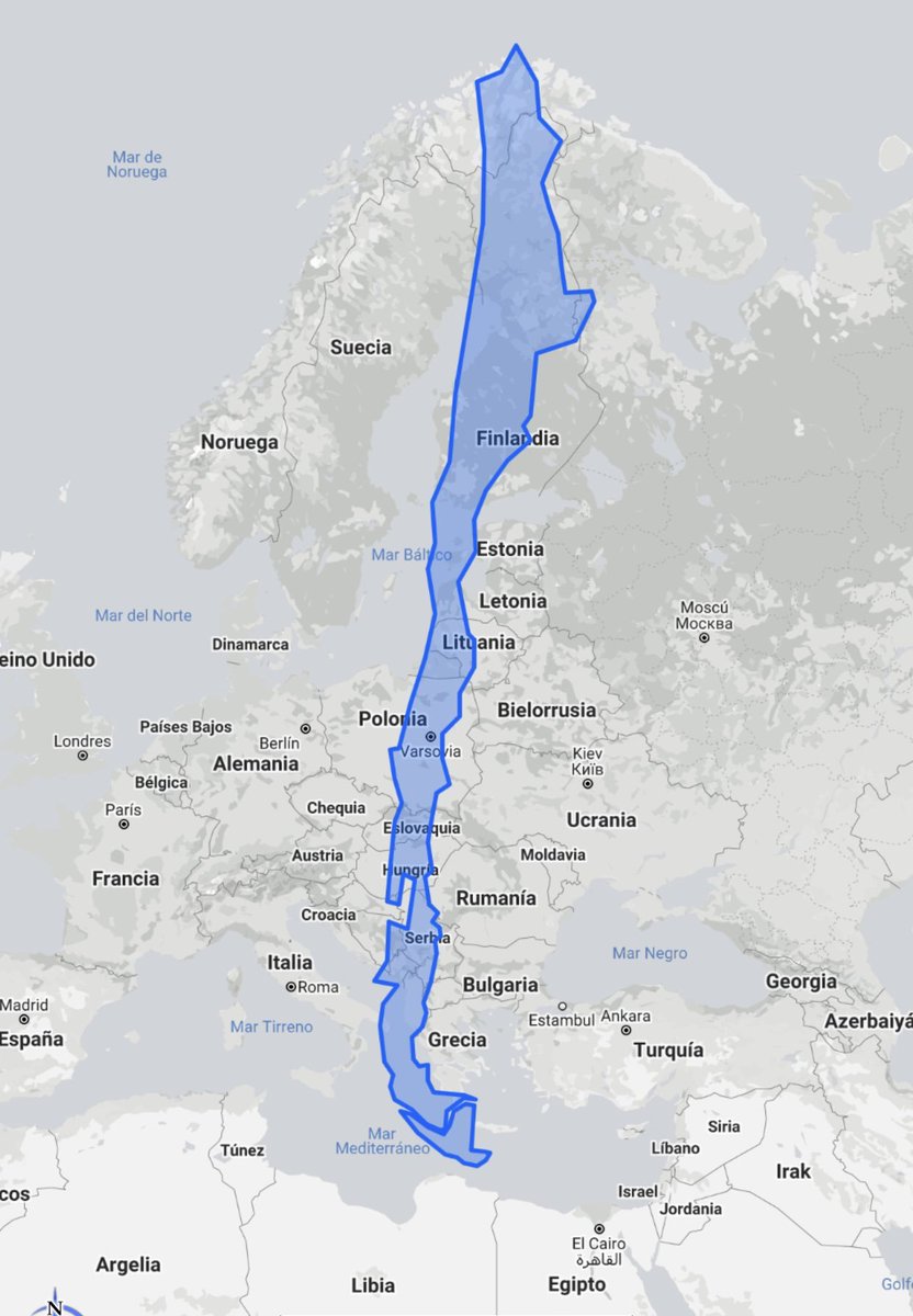 It never ceases to be amazing how long Chile really is.