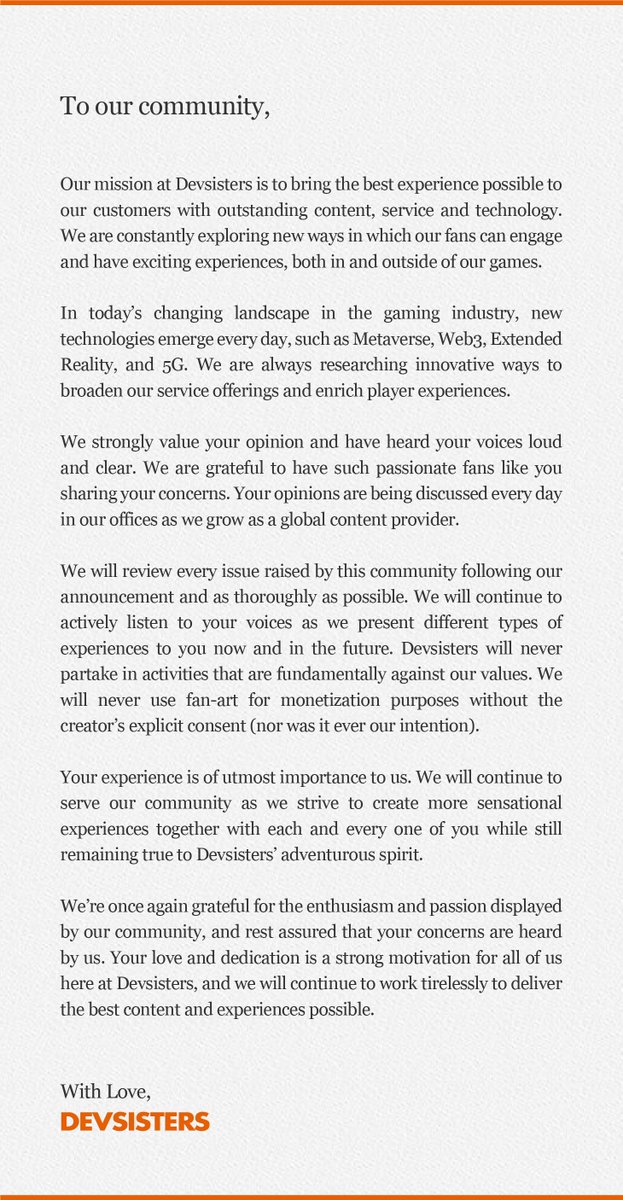 Devsisters tweet media