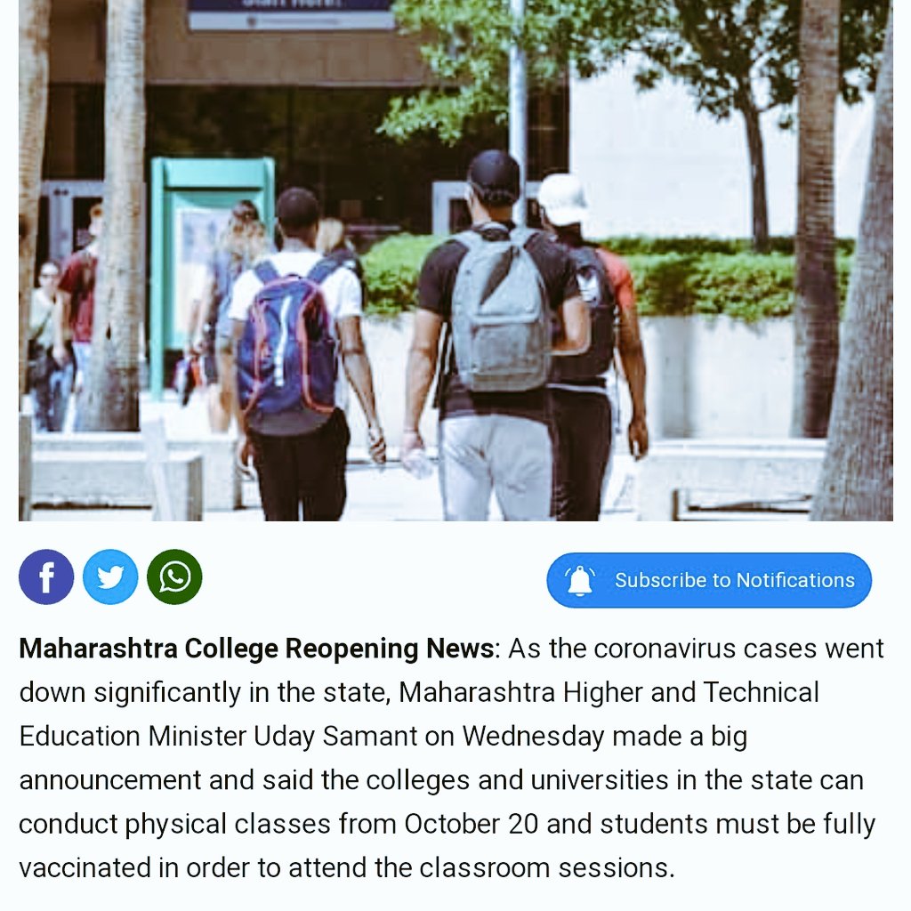 Kabir_raut28864's tweet photo. It has been stated in gov. Guidelines that students should be fully vaccinated and should have parent consent in order for student to attend offline classes @MitsoeStud. 
However, @mitadtpune college is forcing student to attend the college without following these guidelines. https://t.co/q2iV5F1hon