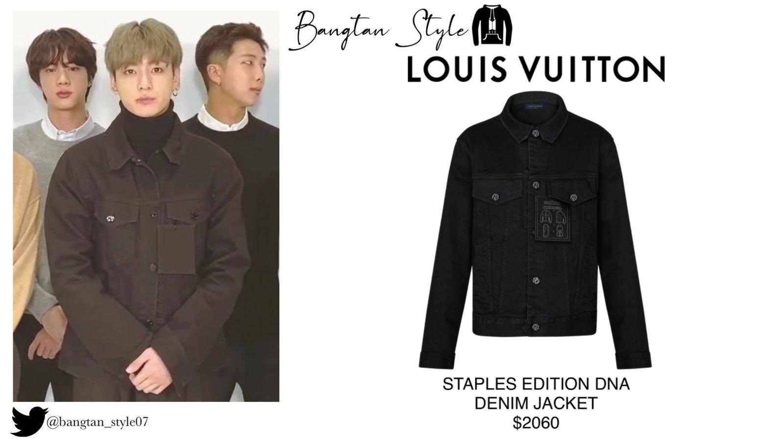 Louis Vuitton Staples Edition DNA Denim Jacket