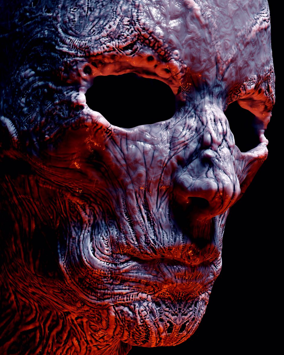 daturahex's tweet photo. Todays head sculpt https://t.co/pehIHvo1q7