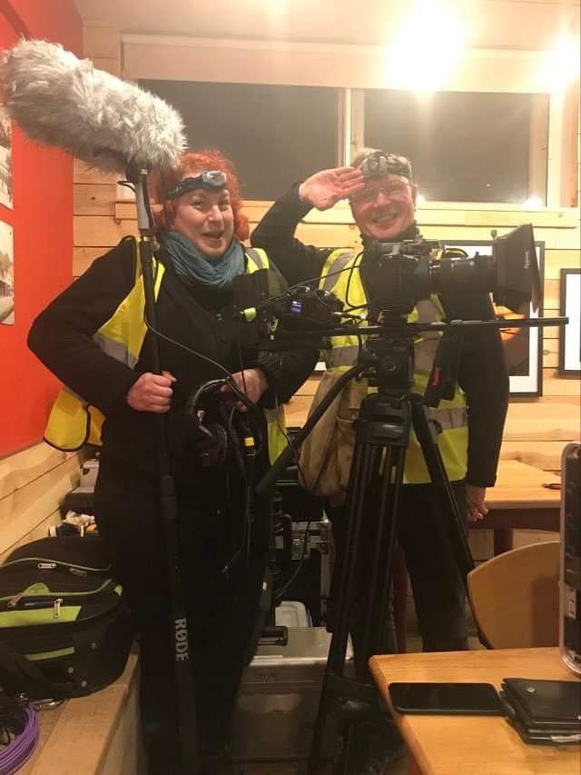 WildEdricMedia's tweet photo. Hereโs something to brighten up your Monday morning - Eli & Carl looking silly! We were about to head out to film in the dark on Friday night at #Darkfest at @cardingmillvalleynt #hiho #offtoworkwego #filmingatnight https://t.co/ODQIOOQbNu