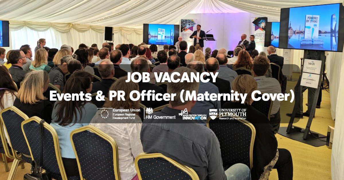 STRIDE (@stride_uop) on Twitter photo Want to plan B2B events & PR? We're looking for an Events & PR Officer (maternity cover) to join our team. For an informal discussion contact Jessica Oatey, Media & External Relations Manager 📞01209705165/07811752106 or 📨Jessica.oatey@plymouth.ac.uk 👇 hrservices.plymouth.ac.uk/tlive_webrecru… Want to plan B2B events & PR? We're looking for an Events & PR Officer (maternity cover) to join our team. For an informal discussion contact Jessica Oatey, Media & External Relations Manager 📞01209705165/07811752106 or 📨Jessica.oatey@plymouth.ac.uk 👇 hrservices.plymouth.ac.uk/tlive_webrecru…