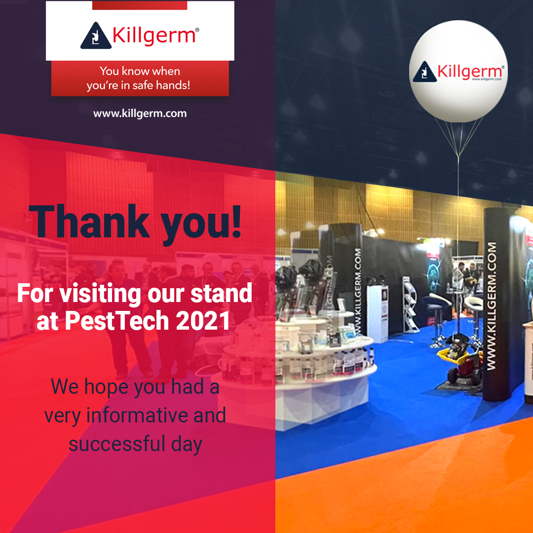 Killgerm's tweet photo. Thank you to all who came to see us at PestTech 2021.
We're so happy live events are back!
It was great to see so many faces π
#PestTech2021 #Killgerm #chemunity https://t.co/XWCF09Jt2i