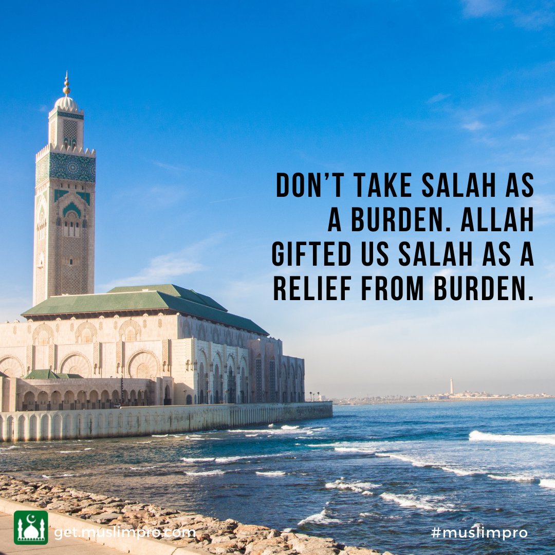 MuslimPro's tweet photo. 𝗗𝗮𝗶𝗹𝘆 𝗜𝗻𝘀𝗽𝗶𝗿𝗮𝘁𝗶𝗼𝗻
Have you prayed yet? Remember, salah is not for Allah s.w.t but it is for us. Take a step back, unwind, and be present with Allah s.w.t.
#MuslimPro #MuslimProCommunity https://t.co/hJhvj6BiuZ