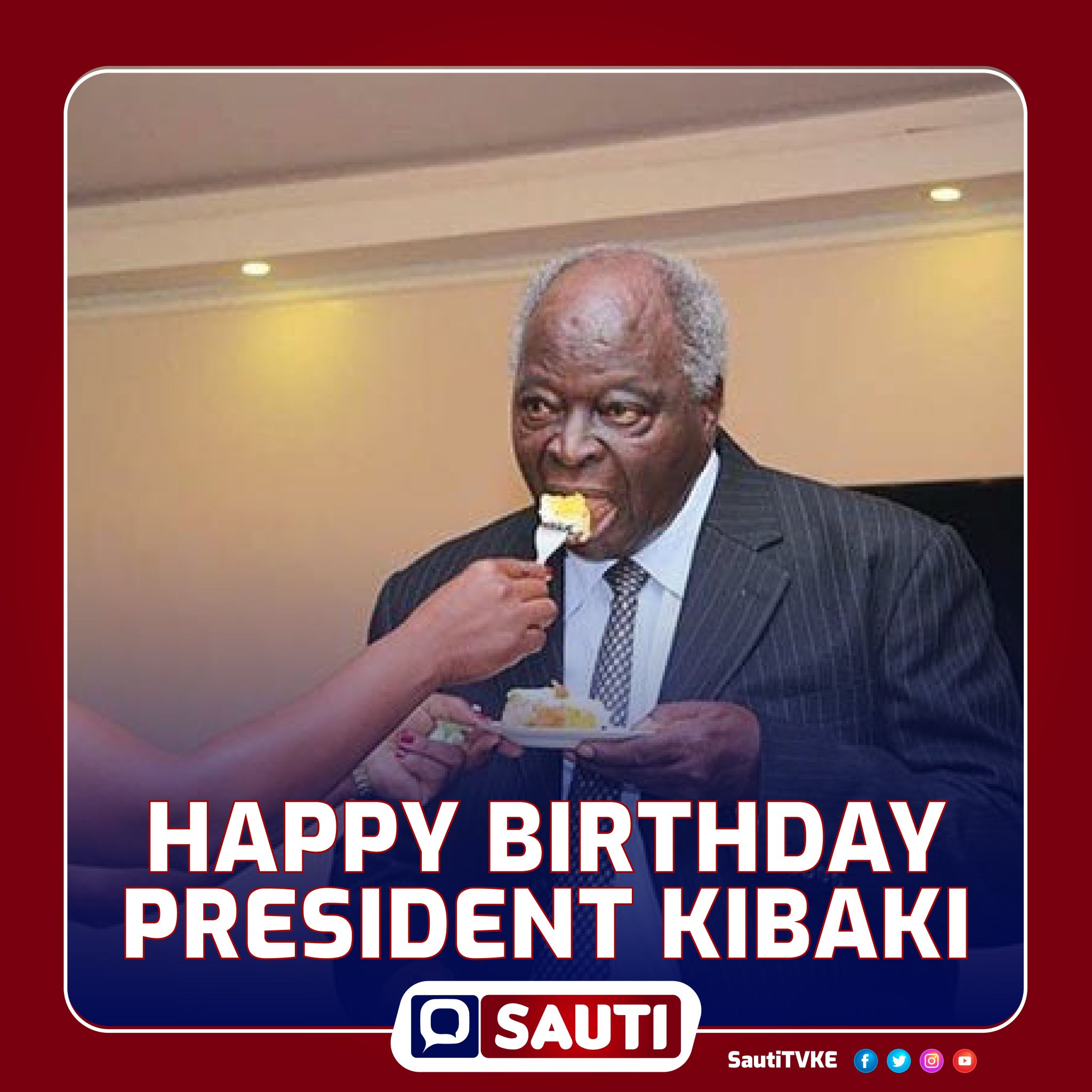 Its H.E. Mwai Kibaki\s 90th birthday.
Happy Birthday to President Mwai Kibaki! 