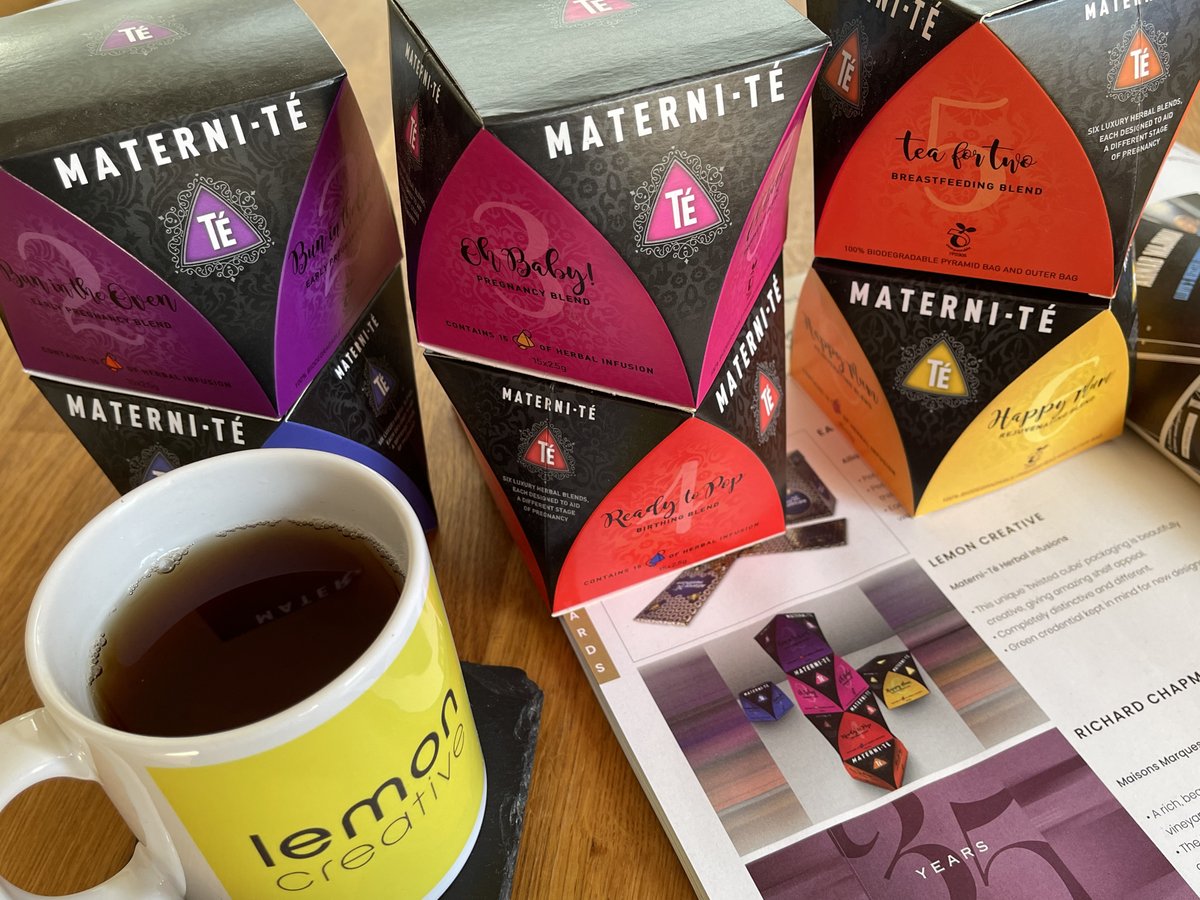 PLEASE help with an urgent request today. Only 24hrs left to VOTE for us to WIN a #Design #award in the @SolutionsAwards with our stunning #packaging of herbal teas - Materni-Té. Just click here bit.ly/2YM7Rts &amp; VOTE Lemon &amp; send the email. It's that simple! 🍋🤞🍾🏆🥇