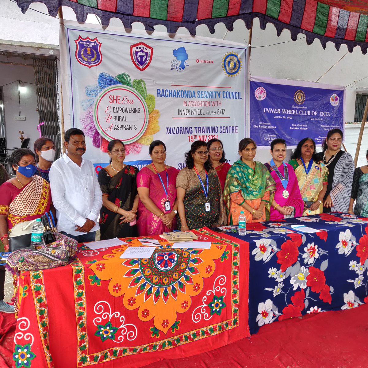 MKSC_Malkajgiri's tweet photo. #RachakondaPolice in coordination with @RKSC_Rachakonda has launched a flagship program  “SHEera - #Empowering_Rural_Aspirants” for empowering &amp; creating #SelfEmployment for women from the rural sector under RKSC Women’s Forum at #Survail under the limits of @NarayanapurPS https://t.co/KNi0ZzRDEG