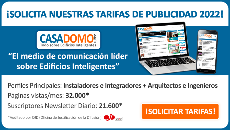 Ya disponibles las "Tarifas de Publicidad 2022" de 
<a href="/CASADOMO_COM/">CASADOMO</a> - el medio de comunicación líder sobre #EdificiosInteligentes Ofrecemos una gran variedad de productos publicitarios que permiten #CrearMarca, #GenerarLeads y #Comunicar. Solicítalas aquí: grupotecmared.es/publicidad/