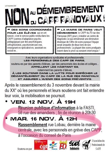 PAmandiers's tweet photo. Le quartier #amandiers #menilmontant #labanane #Paris20 y sera pour le maintien du CAPP Panoyaux ✊ https://t.co/86459mR4Gg