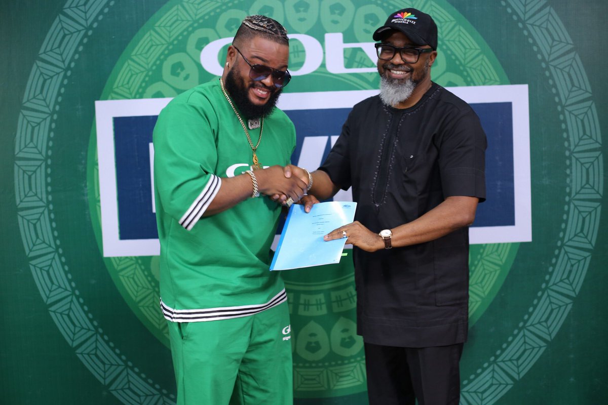 itswhitemoney's tweet photo. MoneyGeng, Have you heard?💃🏽

I am highly pleased to join @GOtvNg family as their latest ambassador.

More so, as an entertainer, I also have the opportunity to own my show on this platform

Looking forward to the exciting journey with my new family.

Who deeeyy
#WhitemoneyXGotv https://t.co/IbIhJb5hp0