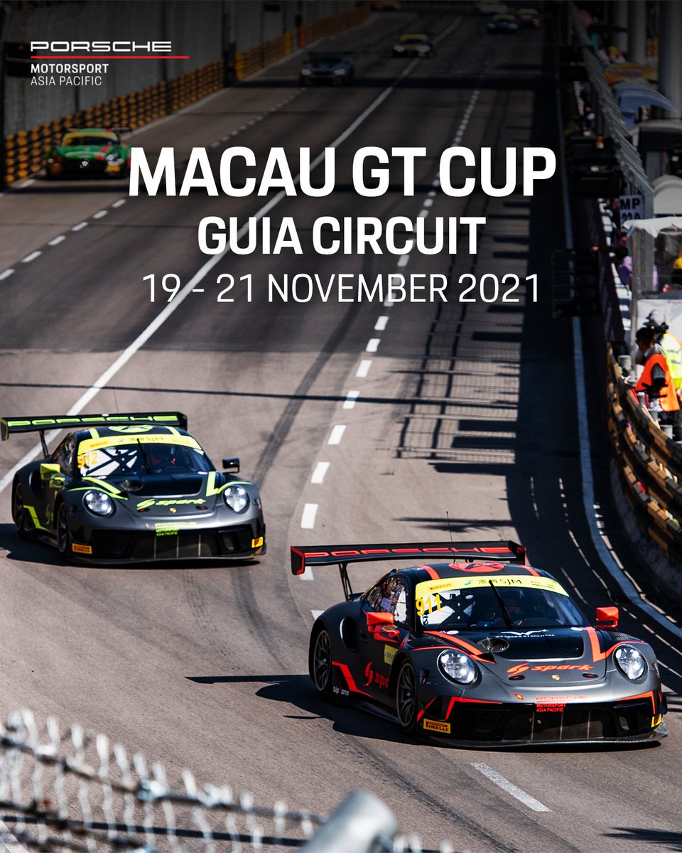 Macau, here we come! 🇲🇴

#Porsche #911GT3R #PorscheCustomerRacing #MacauGT