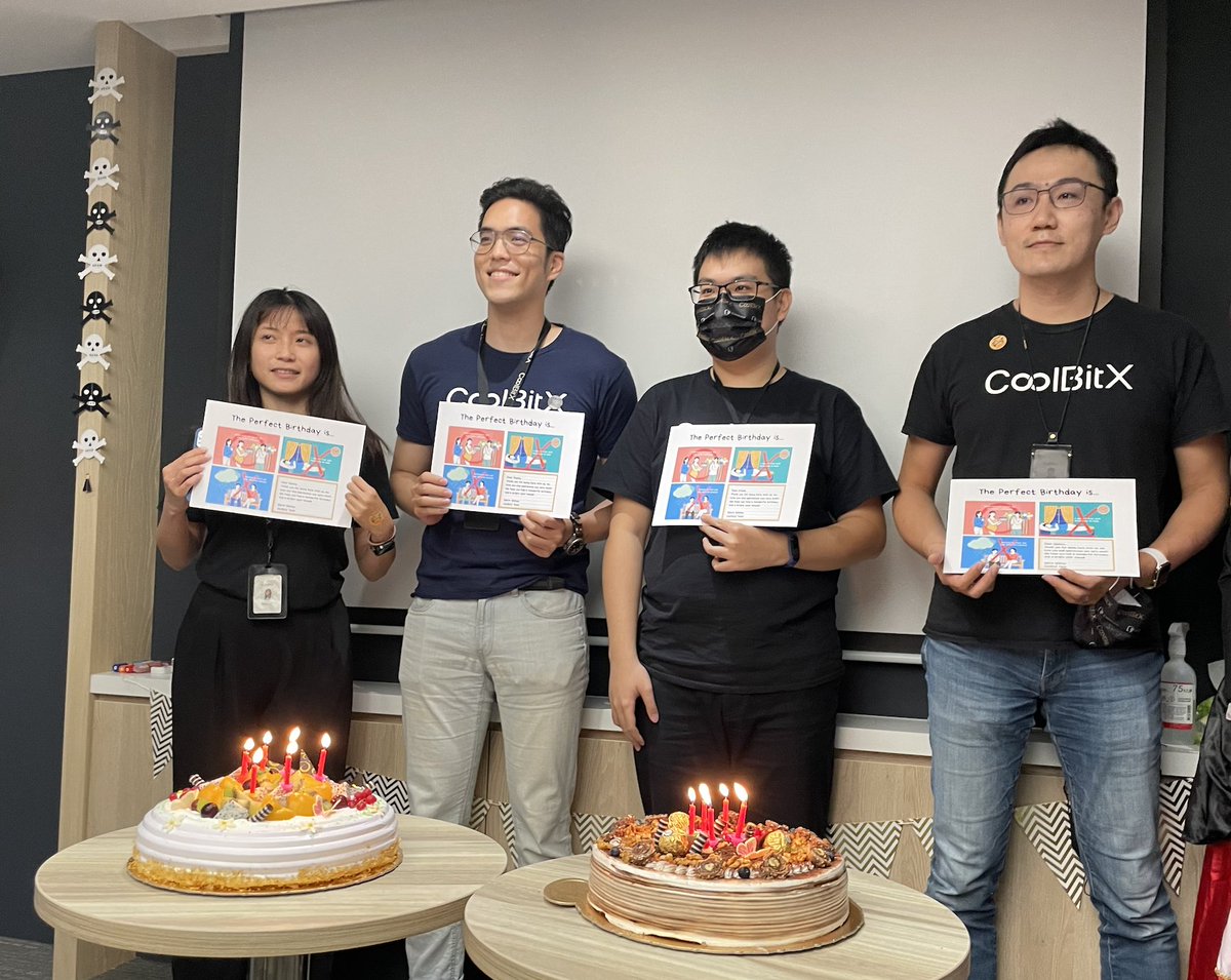 CoolBitX (@coolbitx) on Twitter photo This year we celebrated our Halloween All-Hands Meeting with a Costume Competition
After 3 months of remote work we finally gathered at the Headquarters in Taipei where CoolBitX CEO <a href="/cbxmo/">Michael Ou</a> Michael Ou shared the goal of going IPO!
Look forward to the work from our talented team🥳 This year we celebrated our Halloween All-Hands Meeting with a Costume Competition
After 3 months of remote work we finally gathered at the Headquarters in Taipei where CoolBitX CEO <a href="/cbxmo/">Michael Ou</a> Michael Ou shared the goal of going IPO!
Look forward to the work from our talented team🥳