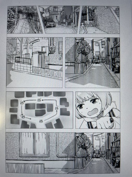 なんでこんな背景多い話を描いてるんだ 