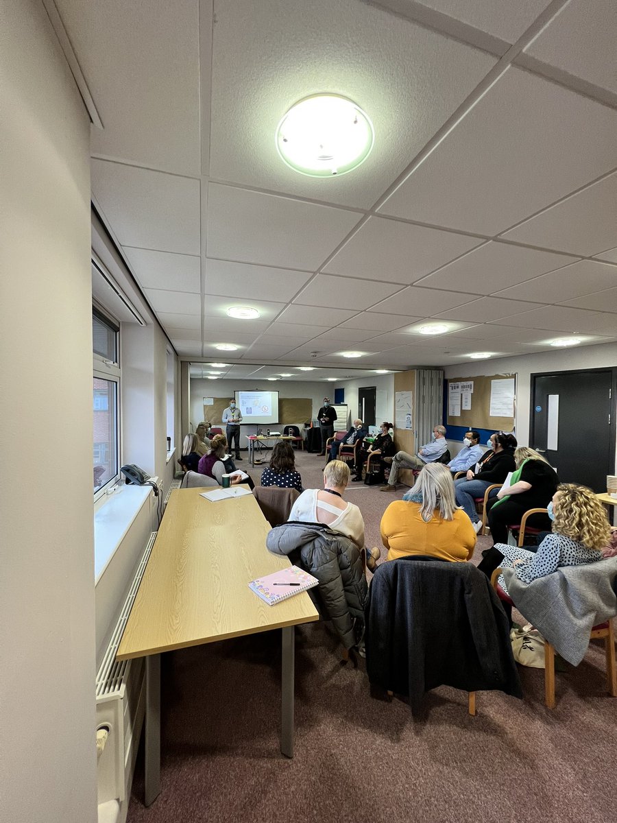 ImprovingDGSWB's tweet photo. A brilliant start to the #PeriopHub Event, this morning the away team are learning about our improvement methods! @DudleyGroupNHS https://t.co/1t3BirENVn