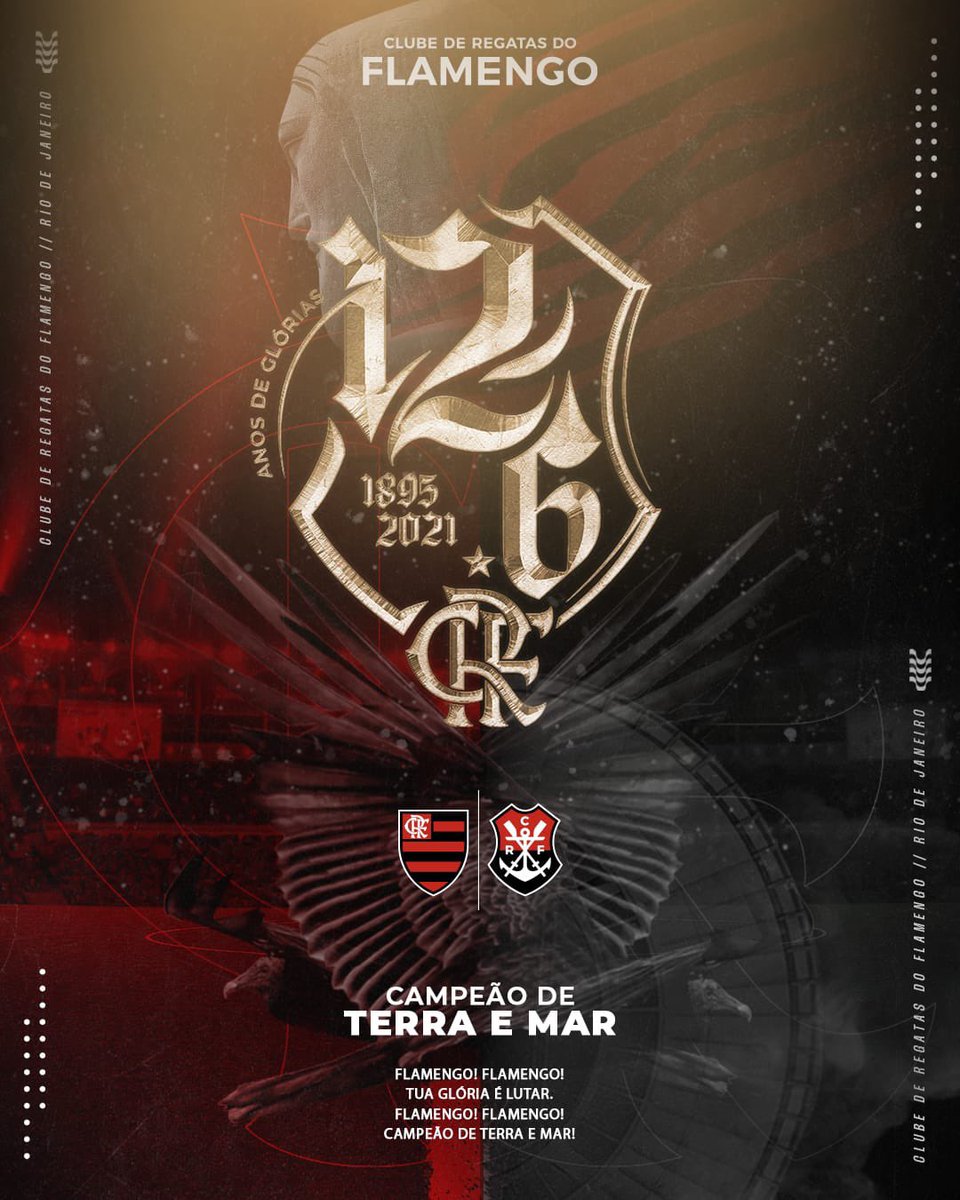 RoostCoin___'s tweet photo. Hoje é nosso dia, parabéns pra nós ❤️🖤 126 anos de glória! https://t.co/cKqEpRl619