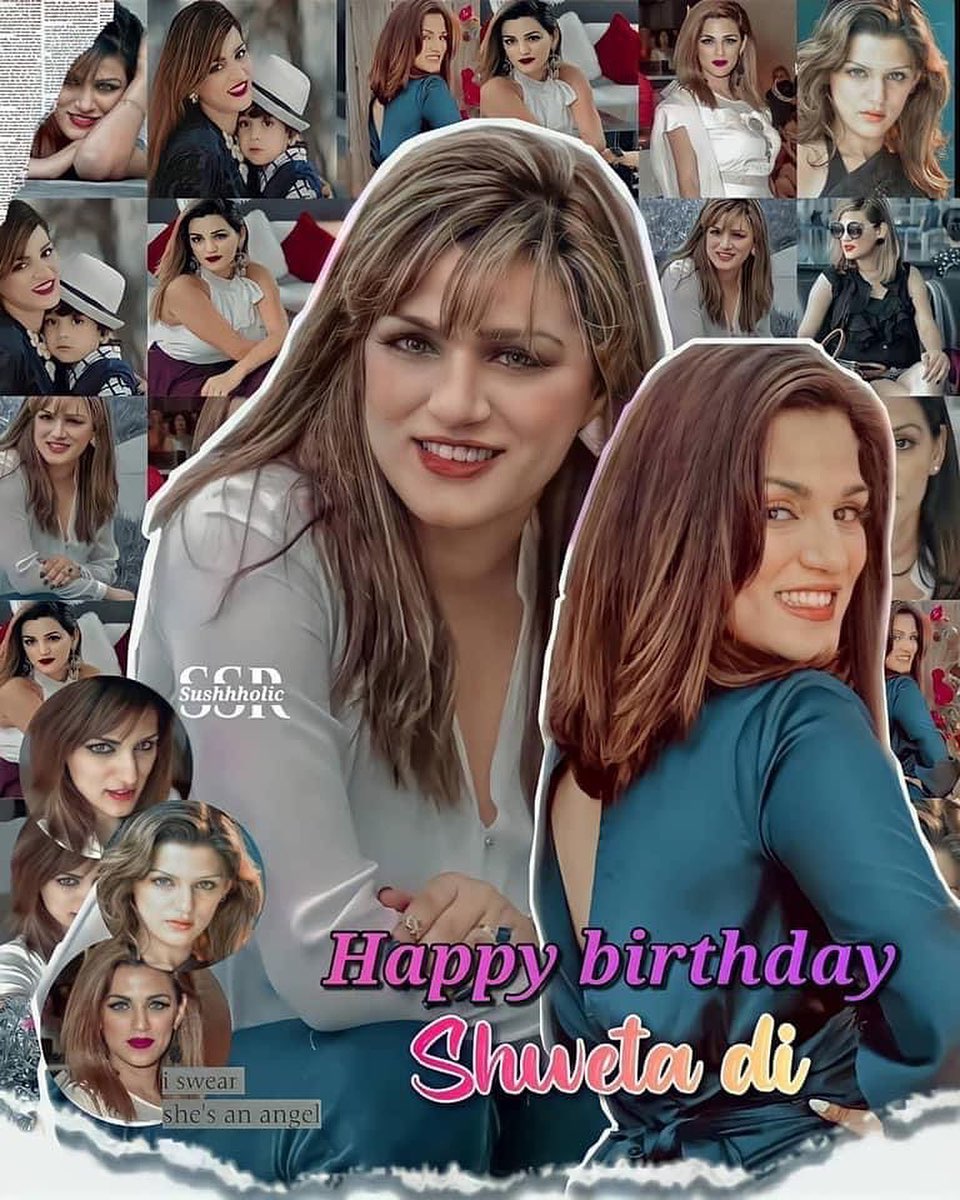 Sushantkirashmi's tweet photo. Happy birthday @shwetasinghkirt Di ❤😘 may God give you more power and success and Gulshan too 💜💫 https://t.co/JN1rtMZe8B