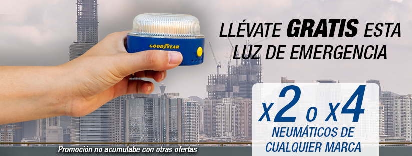 Inauguramos quincena, preocupándonos de tu seguridad. Ven a <a href="/CentersAutoGR/">Center's Auto Granada</a> a cambiar tus neumáticos y llévate de regalo una luz de emergencia.
#centersautogranada #granada #almeria #tallertienda #seguridad #neumaticos #ofertas
