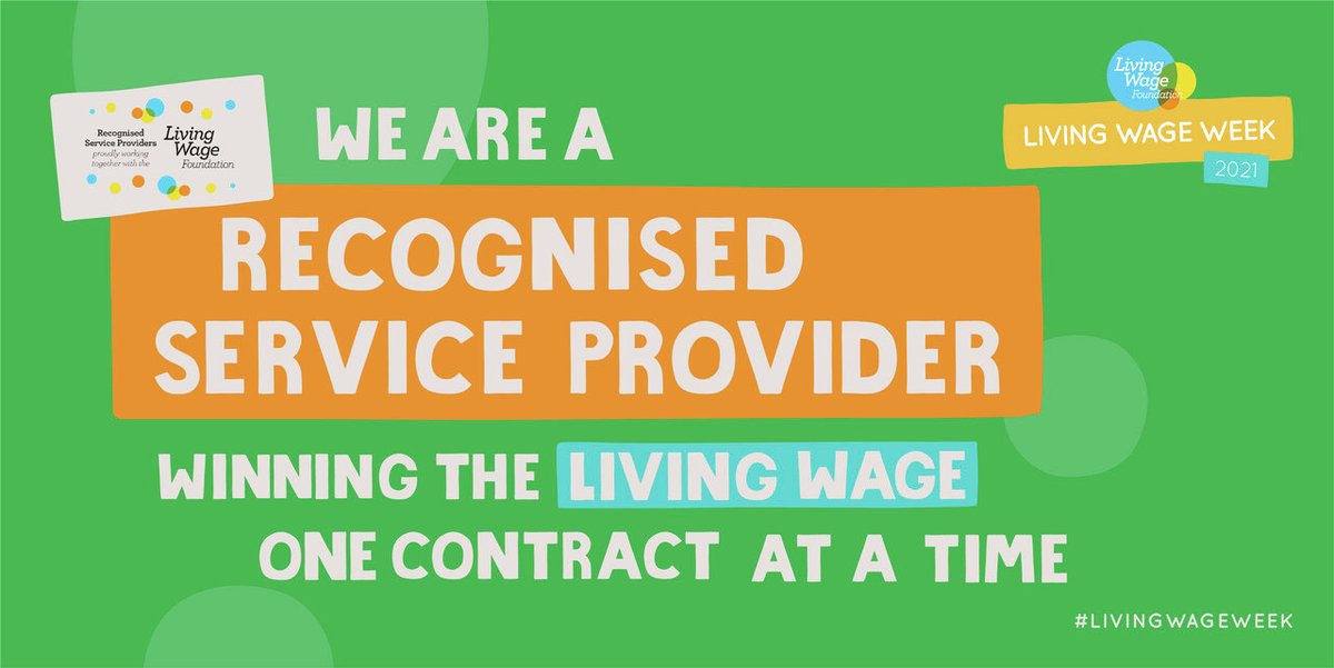 aimcleaning's tweet photo. We’re proud to be celebrating #LivingWageWeek as a @LivingWageUK Recognised Service Provider winning the real #LivingWage one contract at a time. 

Join our movement: https://t.co/WoUxkAf8aL 

#LivingWageWeek #AimCleaning #CommercialCleaning #CorporateCleaning https://t.co/JxFNDLBQgC