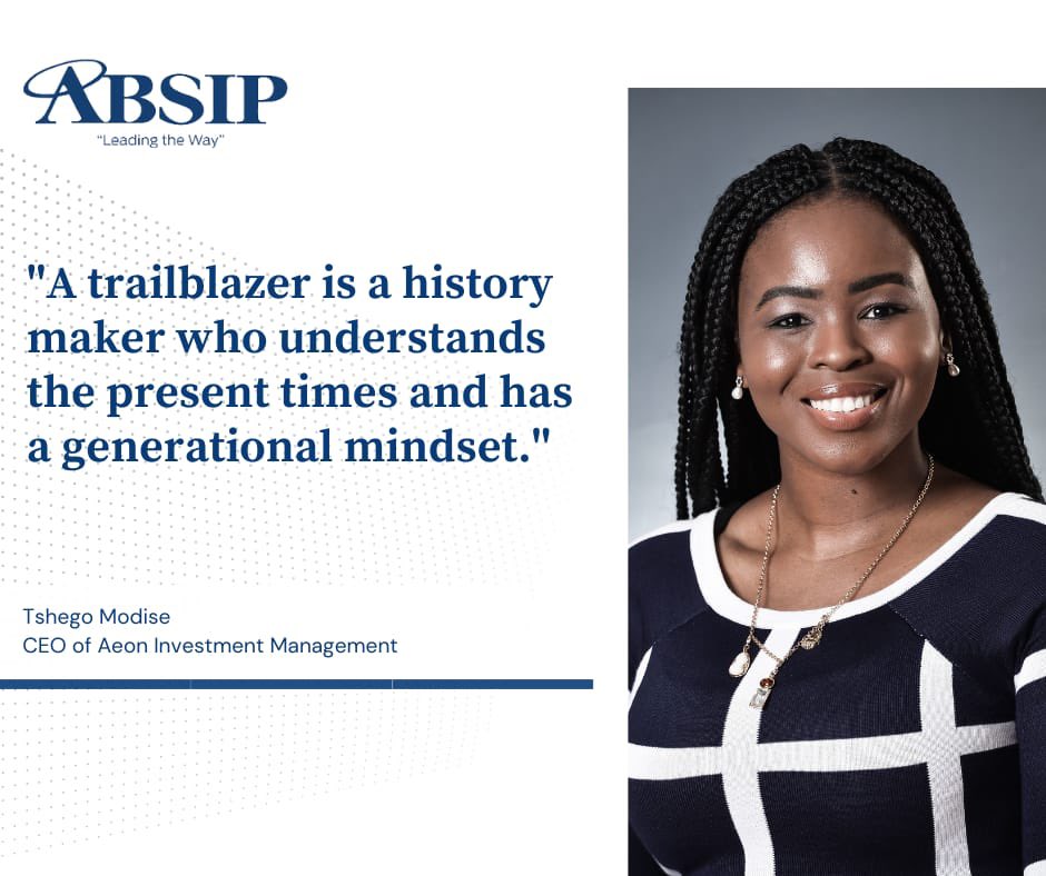 ABSIP_YP's tweet photo. What makes a trailblazer? Hear from trailblazer Tshego Modise this Thursday.
Register below 👇
https://t.co/3NFzjxcs7t
#ABSIPYP
#Yearoftrailblazer
#Trailblazer
#breakingbarriers
#authenticity https://t.co/t7lyAvhqQ2