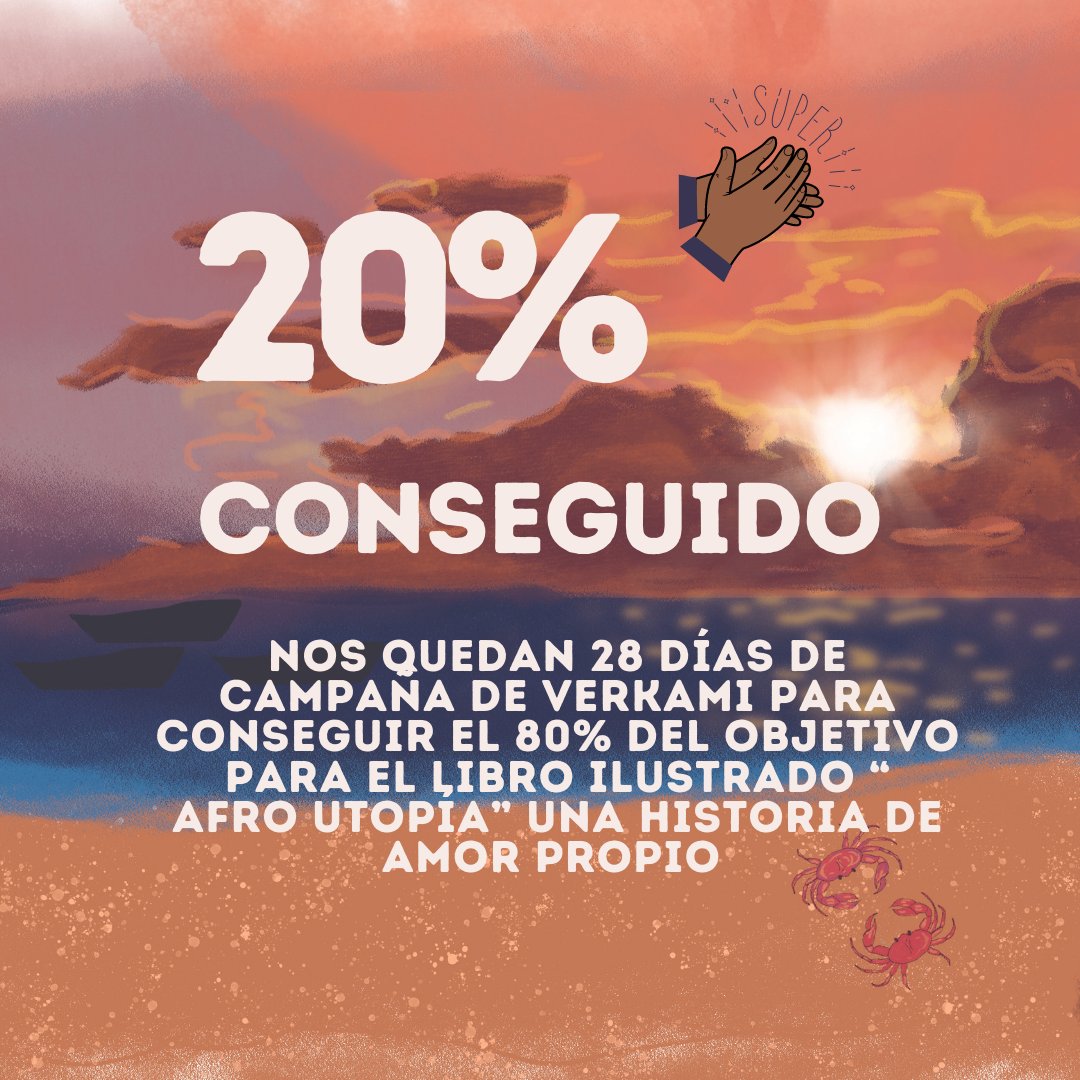 Ya hemos conseguido el 20% de nuestro crowfounding, nos ayudas a conseguir el objetivo?

Más info en la página de la campaña.

verkami.com/projects/30887…