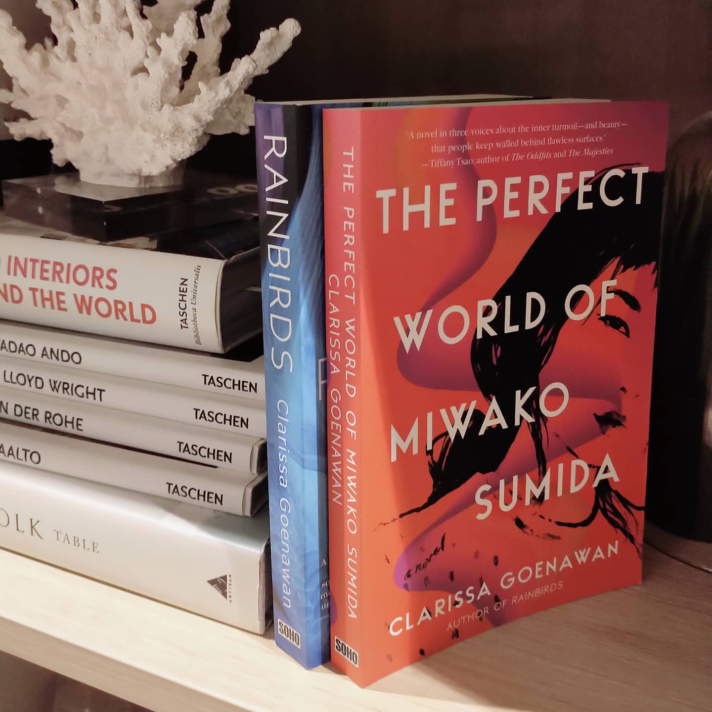 Clarissa Goenawan Intl Book Giveaway 5 Copies Of Rainbirds And 5 Copies Of The Perfect World Of Miwako Sumida To Be Won To Enter Follow This Account