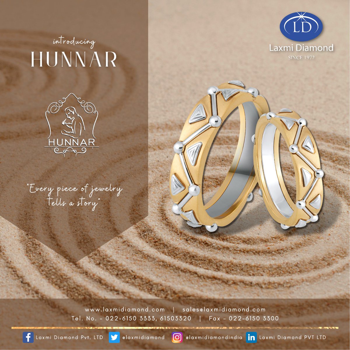 retailjwlrindia's tweet photo. Retail Jeweller India Recommends Laxmi Diamonds, Mumbai as one of the Top Manufacturing Hub for Jewellery
#laxmidiamonds #mumbai #moderndesign #manufacturer #diamondjewellery #innovationateverylevel #jewellerymanufacturer #latesttrends #rjrecommends #retailjewellerindiamagazine https://t.co/CXSttVc9qe