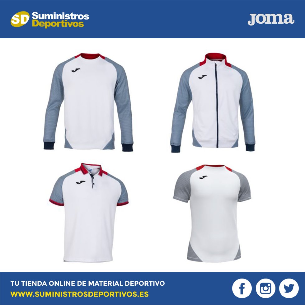 SumDeportivos's tweet photo. La colección Joma Essential II, incluye Camisetas, Polos, Chaquetas y Sudaderas...

Todas las prendas deportivas disponibles en una amplia gama de colores, con tejidos de gran calidad y opciones de personalización.

📞 923 604416 📧 atencion.cliente@suministrosdeportivos.es https://t.co/MjxOIyOVnX