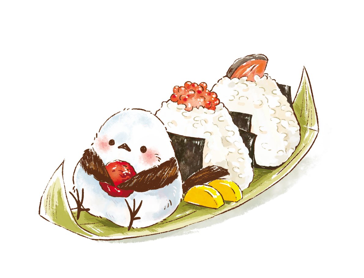 Twitter এ Natsumiクリマ両日 M 111 おにぎりになったつもりのシマエナガさん イラスト T Co Sx9tmbkogv ট ইট র