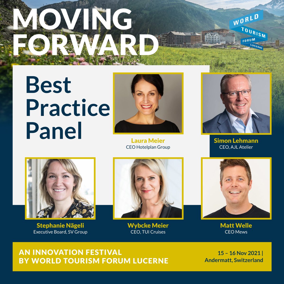 Excited to be speaking about innovation best practices at the World Tourism Forum tomorrow. #innovation #Hospitality #worldtourismforum2021