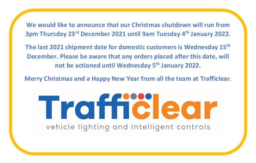 The festive season is fast approaching and we would like to make sure that our customers are aware of our company shutdown...
