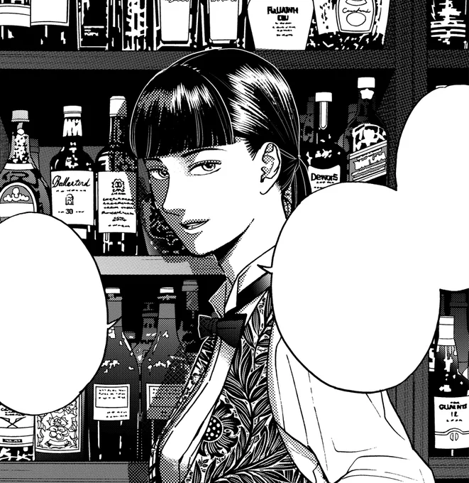 今月の増刊flowersで「Dango'sbar」第3話が載ってます!よろしくお願いします。今回のマスターはこの人👇 