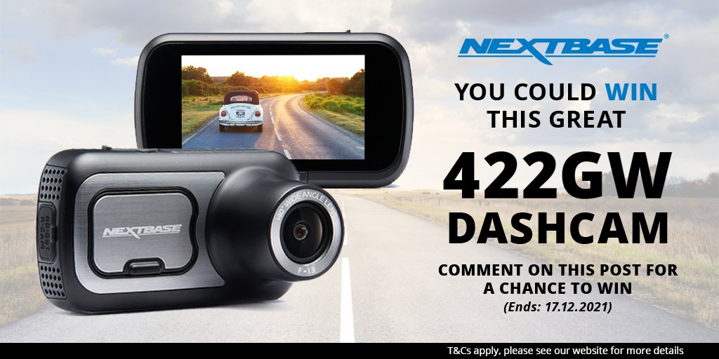 wilcodirect's tweet photo. IT'S COMPETITION TIME! 🤩
Win a 422GW Dash Cam courtesy of our friends at @NextbaseUK 🙌
Entry method & T&C's: https://t.co/Hcxya0rVzt
#giveawayuk #sweepstake #competition #competitiontime #giveaway #facebookcompetition #facebookgiveaway #Nextbase #dashcams #dashcamfootage https://t.co/O5OlCGTDZA