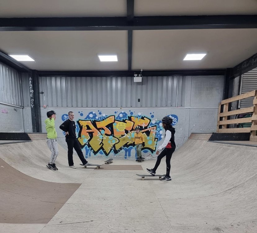 AliveActiveCom's tweet image. Looking forward to week two of our Have A Go programme at @KasetSkatepark tonight #Skateboarding #HaveAGo #ActiveCommunity