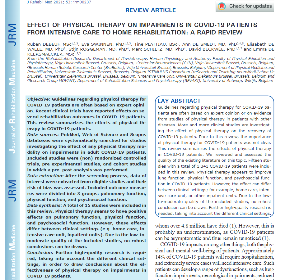 Rehabilition Research tweet media