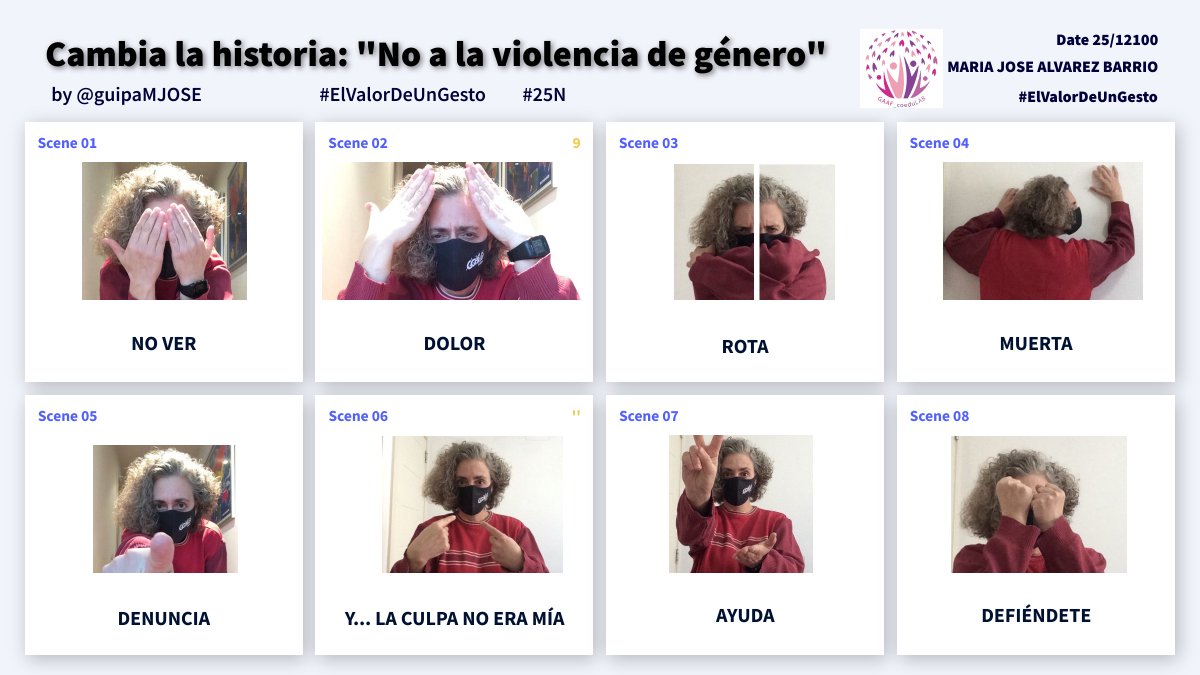 <a href="/GCoedulab/">GAAF_CoeduLAB</a> <a href="/FaculEDUAM/">FACULTAD DE FORMACIÓN DEL PROFESORADO Y EDUCACIÓN</a> 2º ejemplo: 
Preparando actividad #elvalordeungesto Curso 21_22

A ver 👀si conseguimos cambiar la historia 💜
#25n 
#diainternacionalviolenciagenero
<a href="/GCoedulab/">GAAF_CoeduLAB</a> 
<a href="/FaculEDUAM/">FACULTAD DE FORMACIÓN DEL PROFESORADO Y EDUCACIÓN</a>