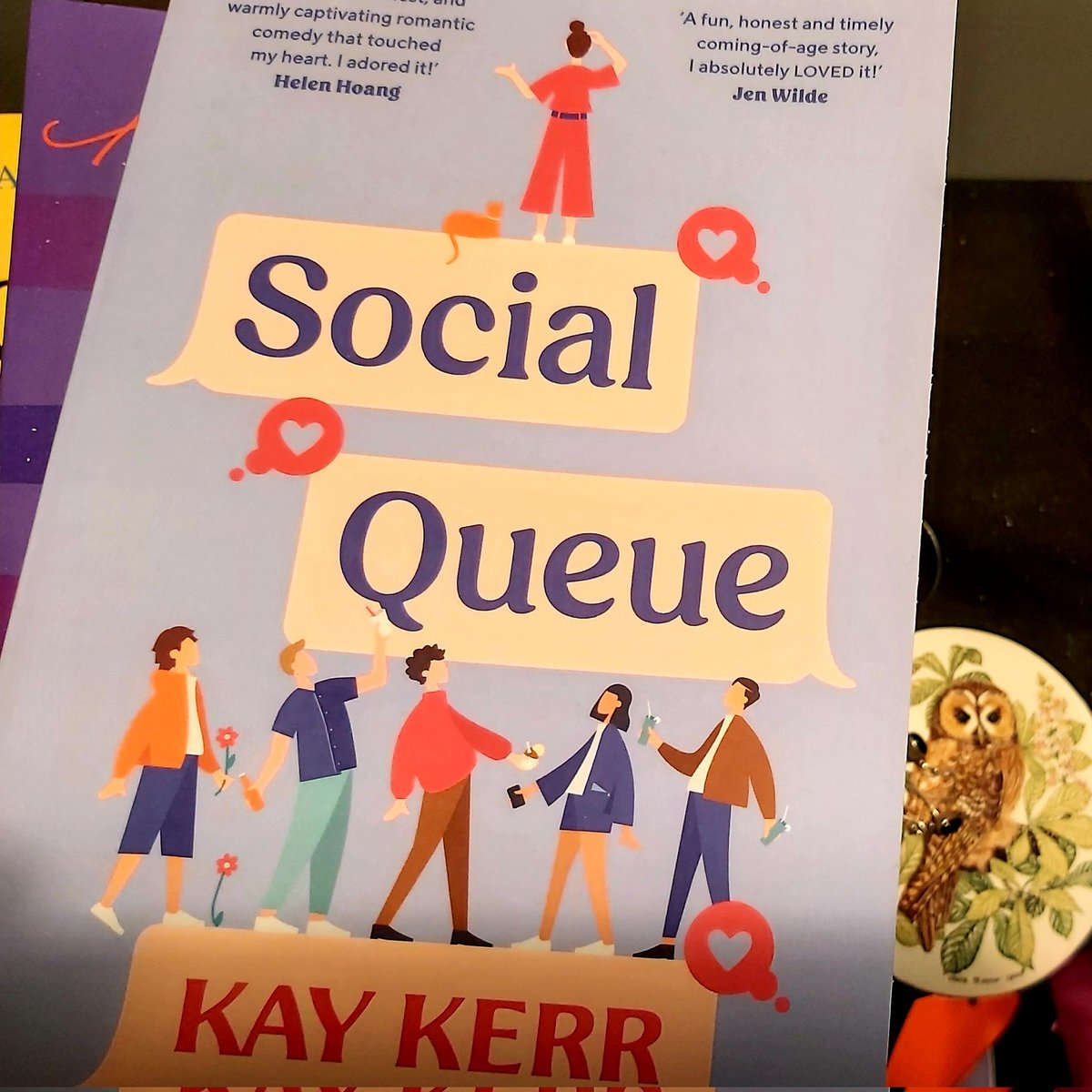 Rickard_Scott's tweet photo. My final waking moments tonight will be with @kaymariek 's latest novel, #SocialQueue I read 40 pages last night and the authenticity resonated through ๐๐ป๐๐ป It's so great reading work by #ActuallyAutistic #ownvoices ๐๐ Thanks Kay ๐๐คฉ https://t.co/cfpf8kvKcx