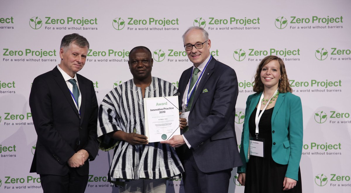 BadimakYaro's tweet photo. 'Bumped into' this photo! It's been three-years already since @BasicNeedsGh was awarded for the innovative mental health &amp; development progs which promote independent living of people with mental health conditions, their families &amp; communities. I was not much into twitter then.😀 https://t.co/rmfZabscYW