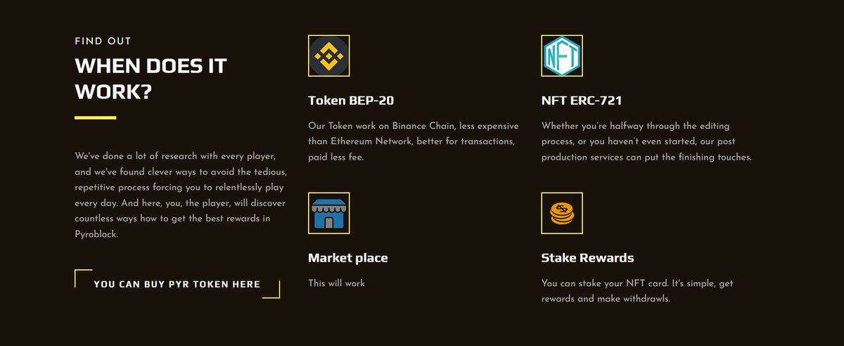 pyroblocknft's tweet photo. Pyroblock
🤩
 #PYR #PYROBLOCK #NFTGaming #NFT #BinanceSmartChain #NFTs #NFTGame #ToTheMoon #Binance #shitcoiners #token #tokens #PancakeSwap #PooCoin https://t.co/CMRnJWlfP8